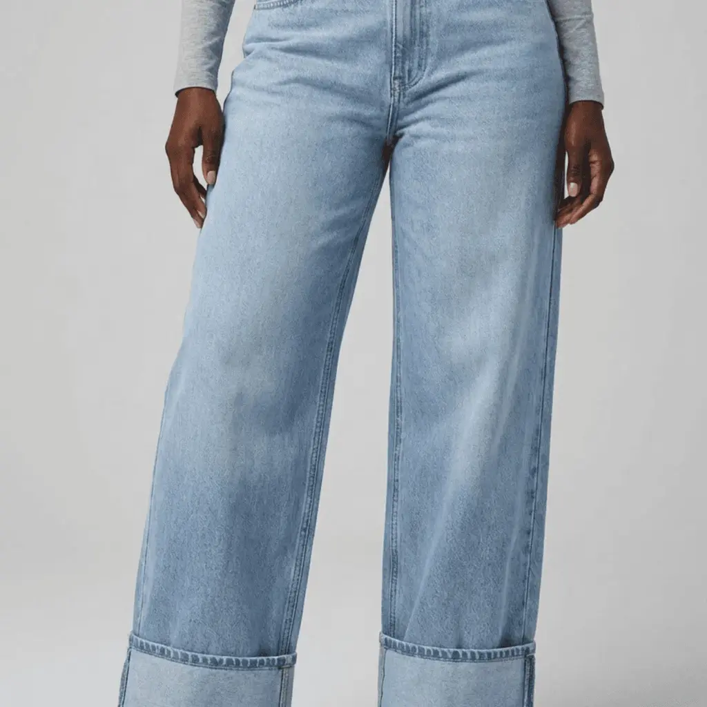 Calça Jeans Wide Leg