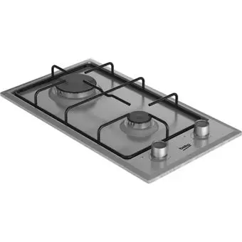Placa prestige 30CM, Inox, 2 Bocas a gas, com isqueiro