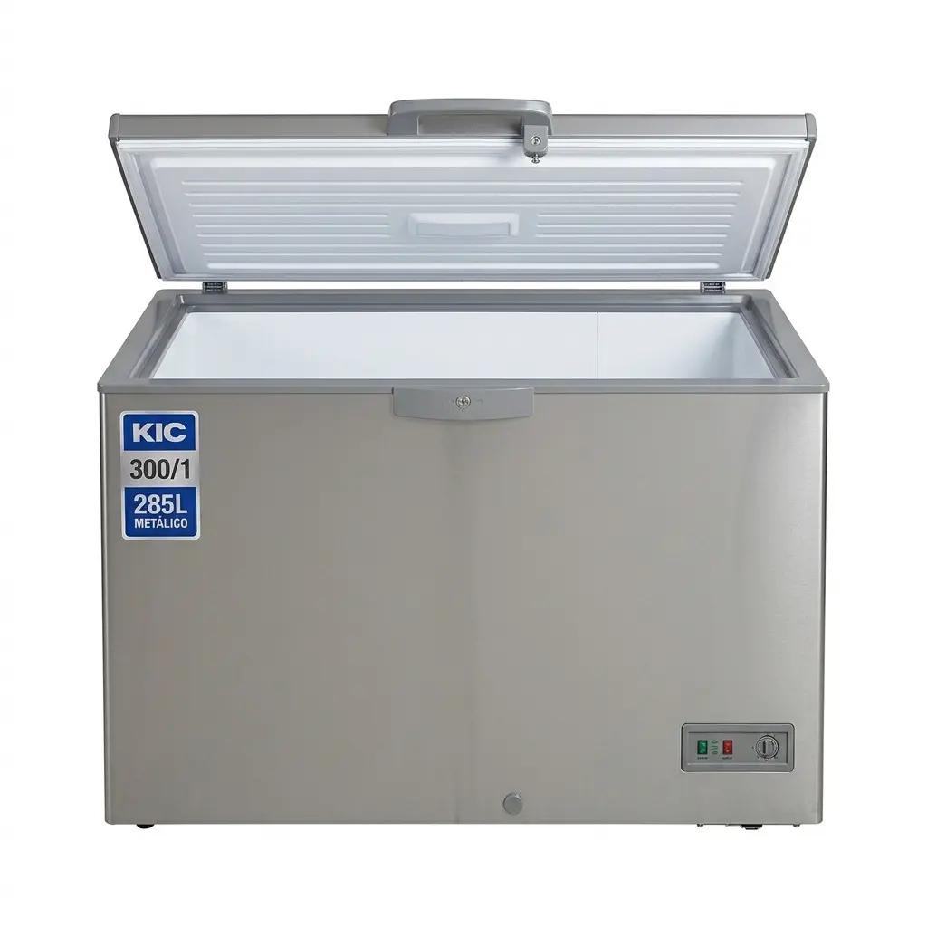 Congelador Kic 300/1 285L metalico