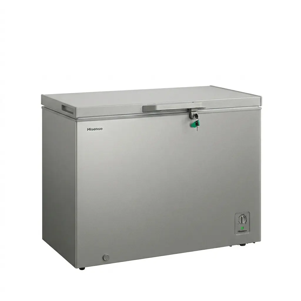 Congelador Hisense H390CFS 297L silver