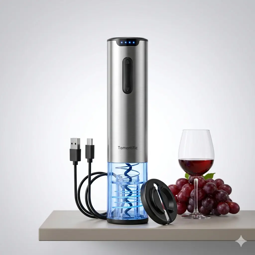 Abridor de Vinho Elétrico